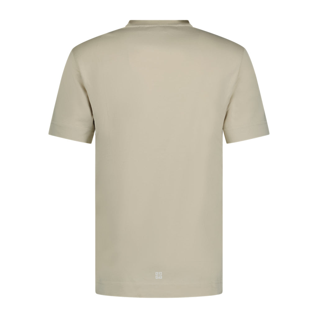 Givenchy Writing Logo T-Shirt Beige - Boinclo ltd - Outlet Sale Under Retail