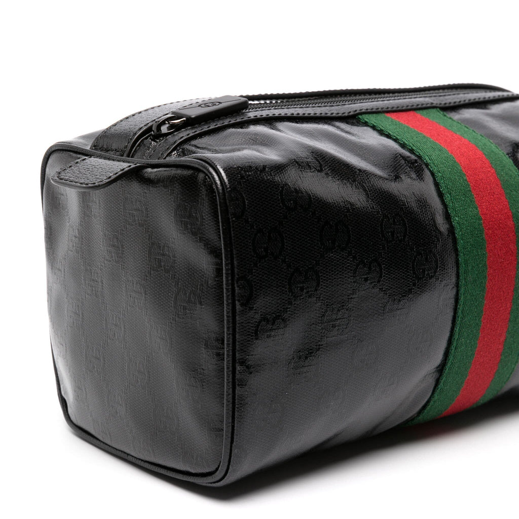 Gucci Leather GG Crystal Wash Bag Black - Boinclo ltd - Outlet Sale Under Retail