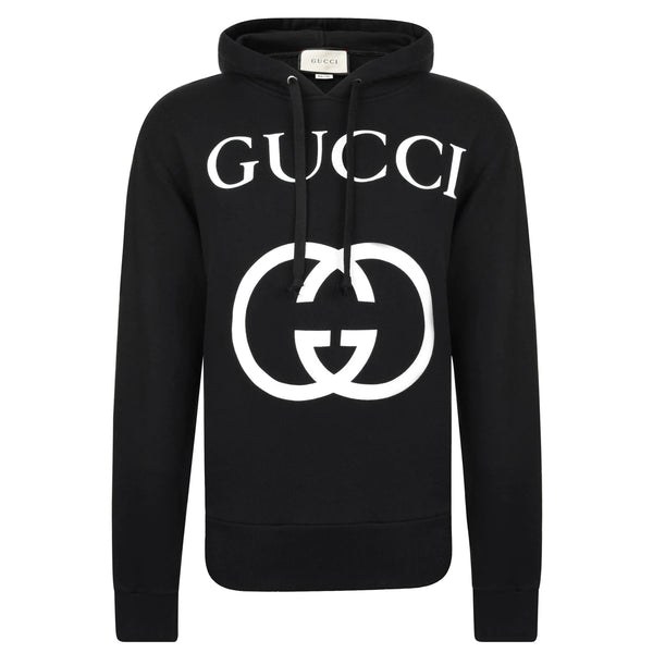 Logo Hoodie Sweatshirt Black