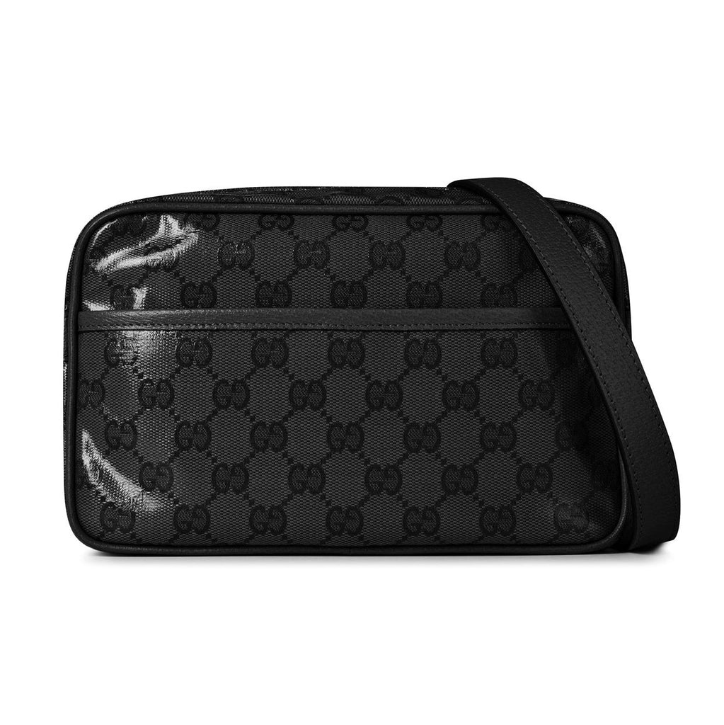 Gucci Vintage GG Embossed Cross Body Bag Black - Boinclo ltd - Outlet Sale Under Retail