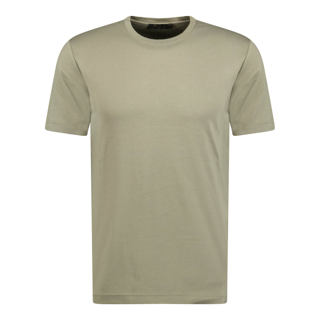Loro Piana 'Smithtown' Cotton T-Shirt Dark Olive - Boinclo ltd - Outlet Sale Under Retail