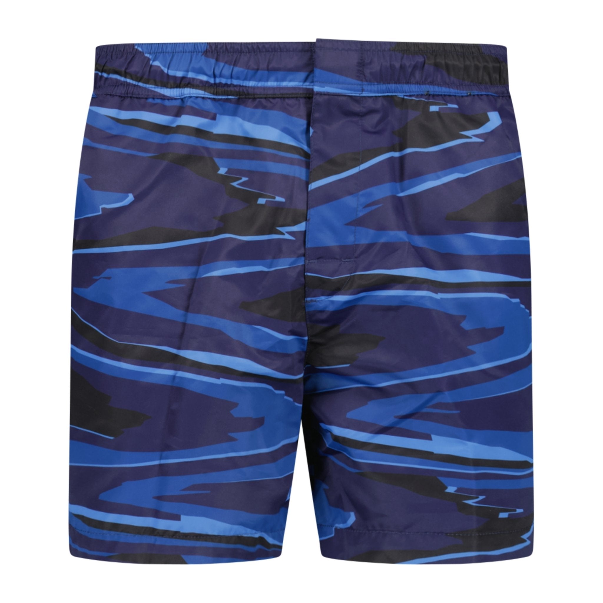 Missoni Camouflage Pattern Swim Shorts Navy