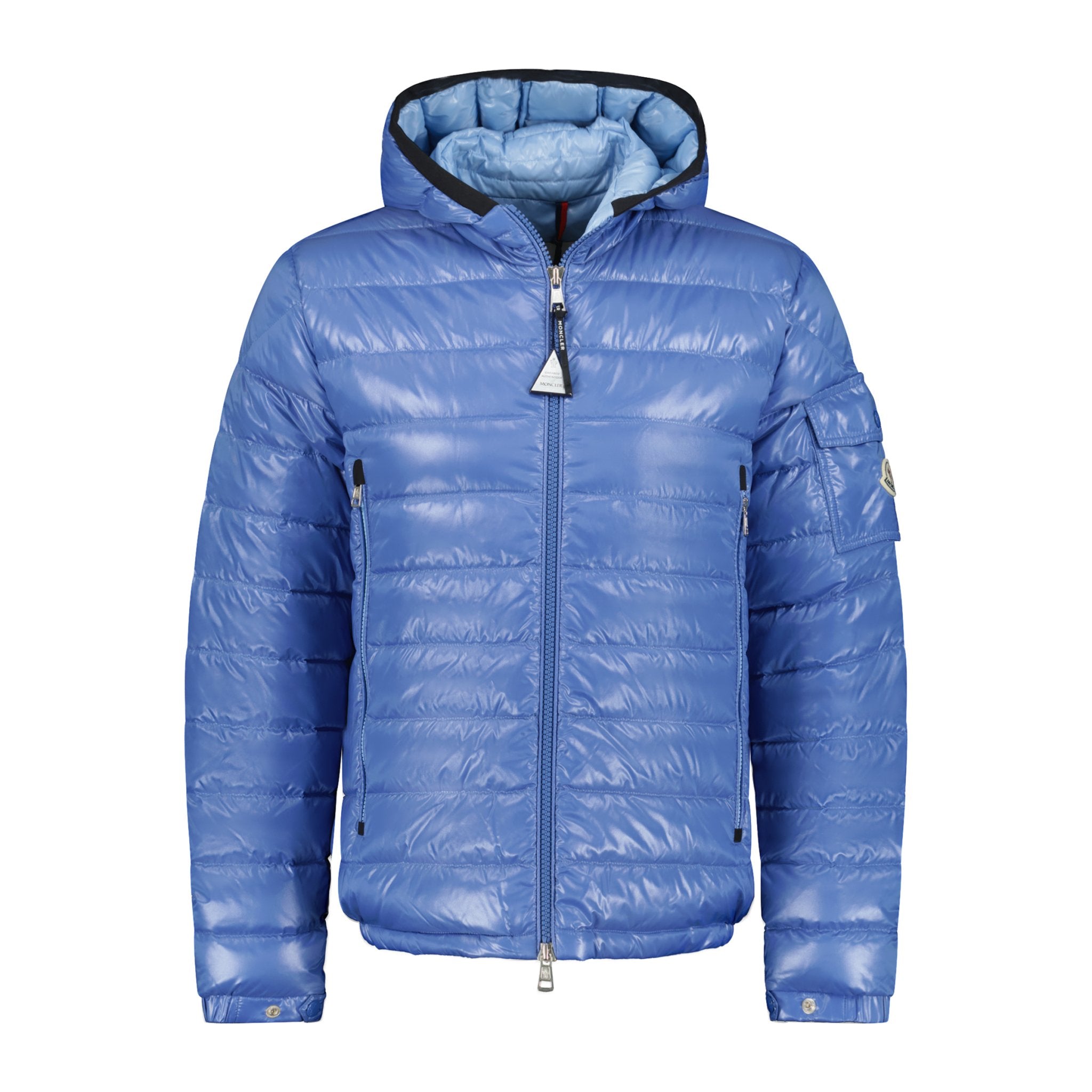 Moncler ‘Galion’ Down Jacket Light Blue
