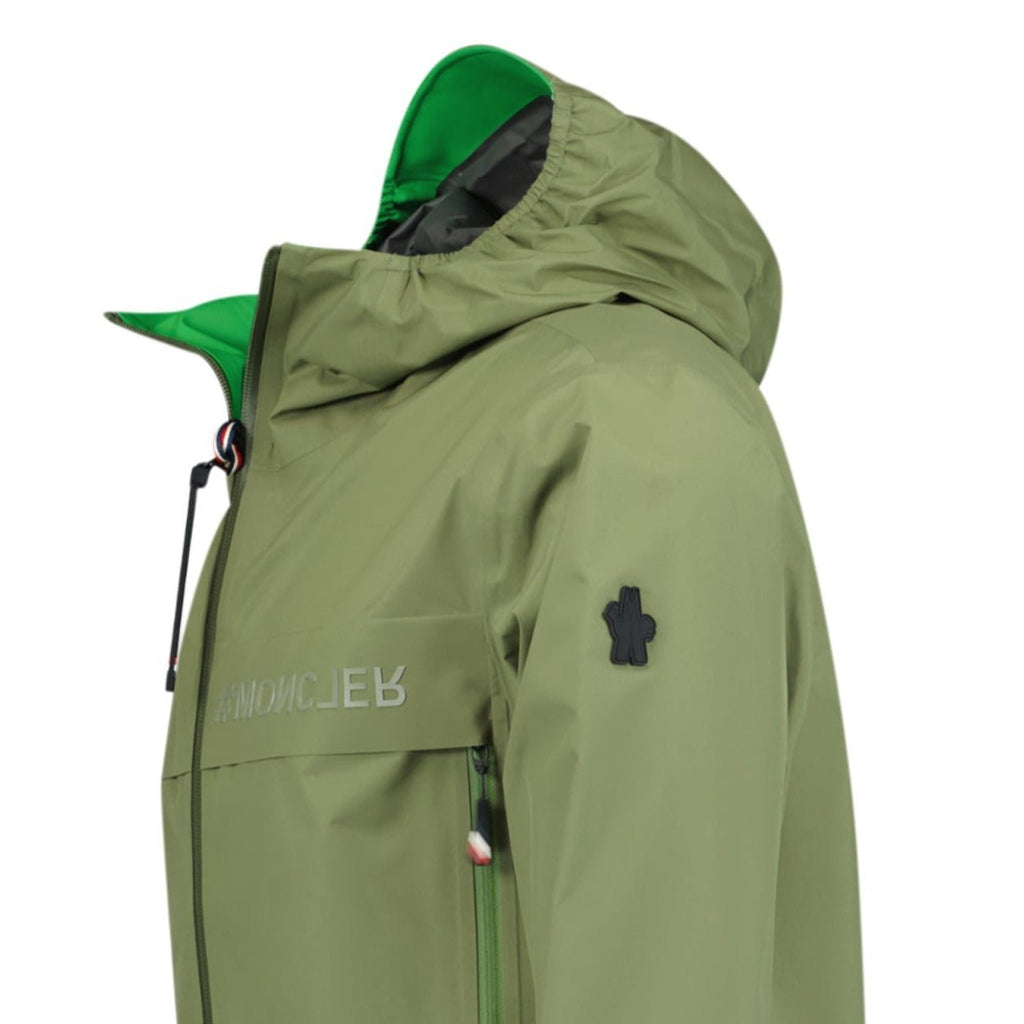 Moncler Grenoble 'Shipton' Gore-Tex Zip Jacket Green - Boinclo ltd - Outlet Sale Under Retail