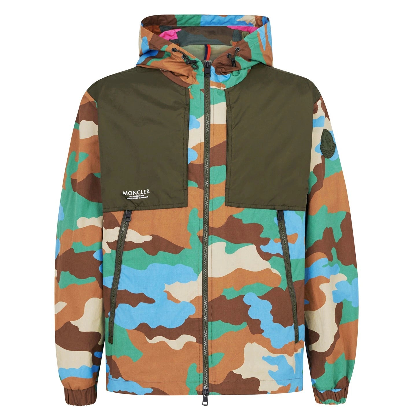 Camo moncler top jacket