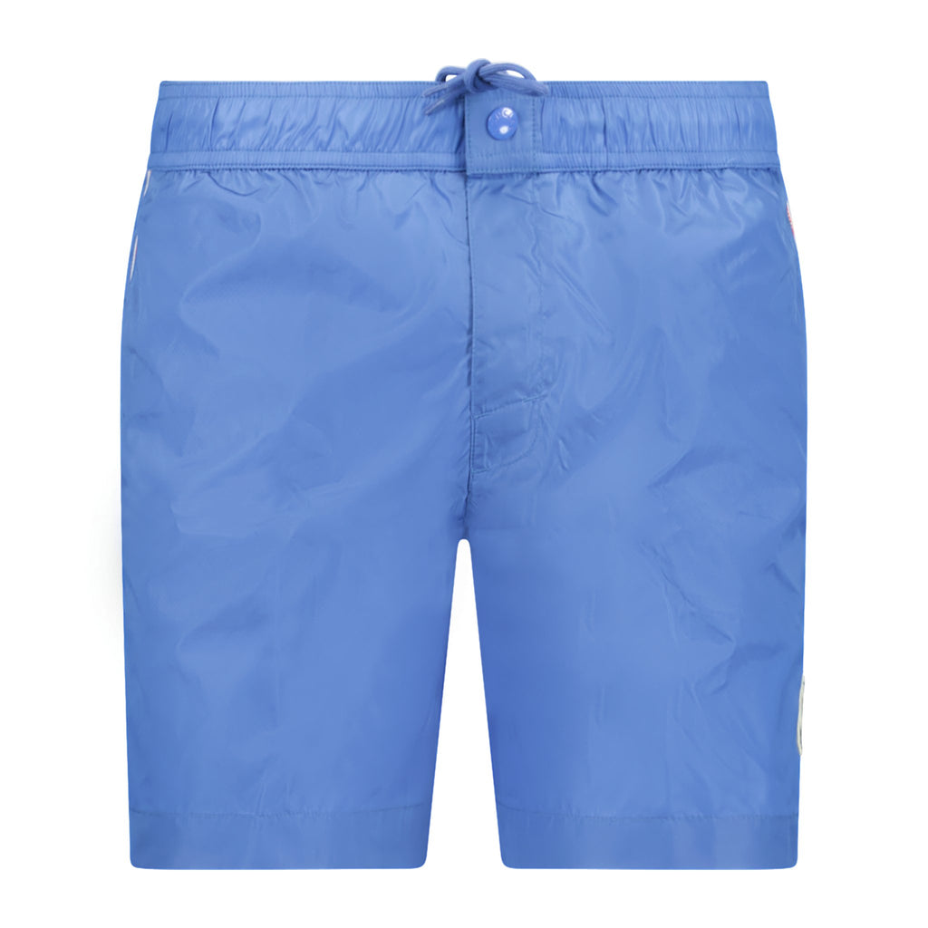 Moncler Logo Swim Shorts Blue - Boinclo ltd - Outlet Sale Under Retail