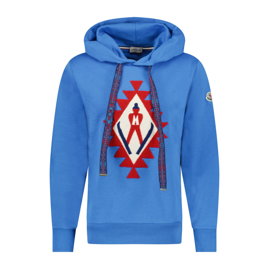 Moncler 'Punk' Hooded Sweatshirt Blue - Boinclo ltd - Outlet Sale Under Retail