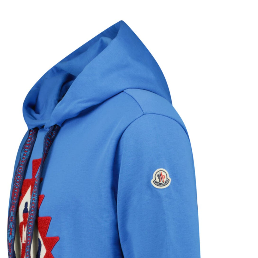Moncler 'Punk' Hooded Sweatshirt Blue - Boinclo ltd - Outlet Sale Under Retail