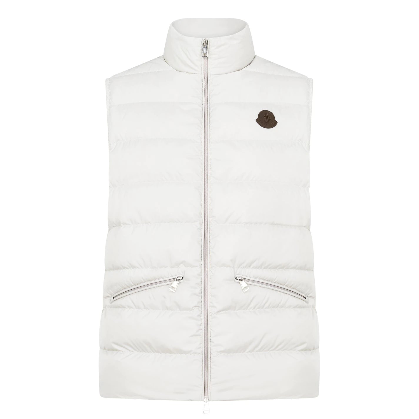 Moncler top white gilet