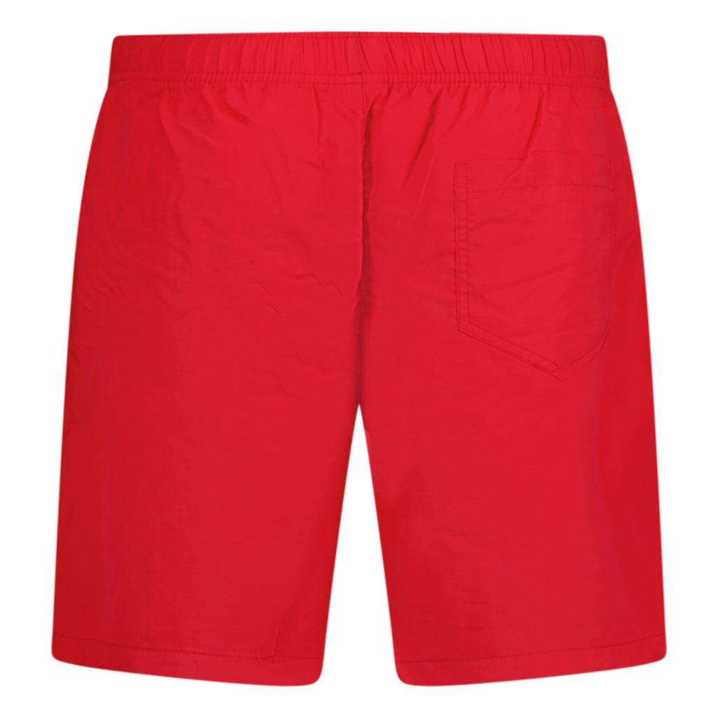Moschino Metal Logo Swimshorts Red - Boinclo ltd - Outlet Sale Under Retail
