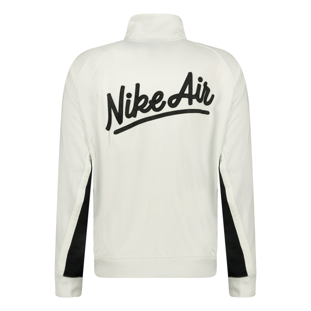 Nike Air Full Zip Patch Logo Sweatshirt White - Boinclo ltd - Outlet Sale Under Retail