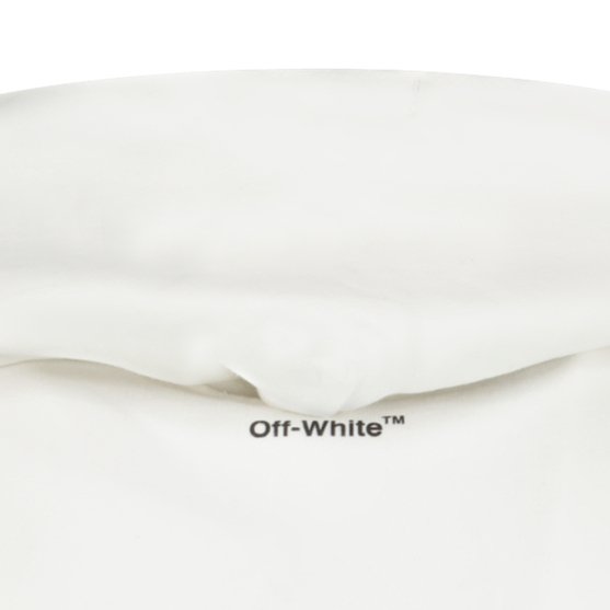 OFF-WHITE Arrow Logo Hoodie White | Boinclo ltd | Outlet Sale