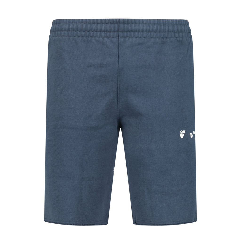 OFF-WHITE Cotton Sweat Shorts Navy - Boinclo ltd - Outlet Sale Under Retail