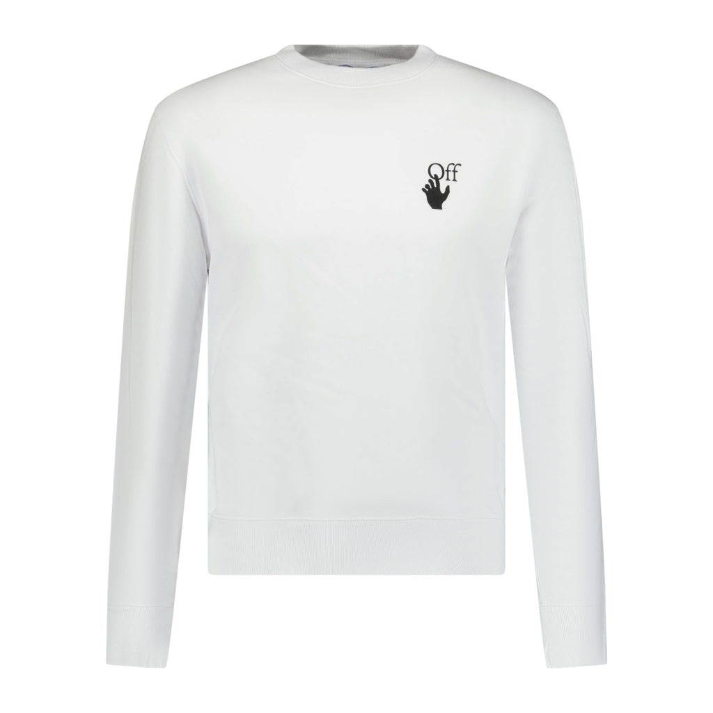 OFF-WHITE Degrade Sweatshirt White - Boinclo ltd - Outlet Sale Under Retail