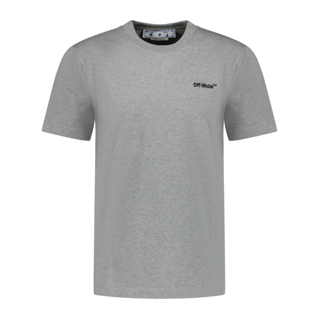 Off-White Logo T-Shirt Grey - Boinclo ltd - Outlet Sale Under Retail