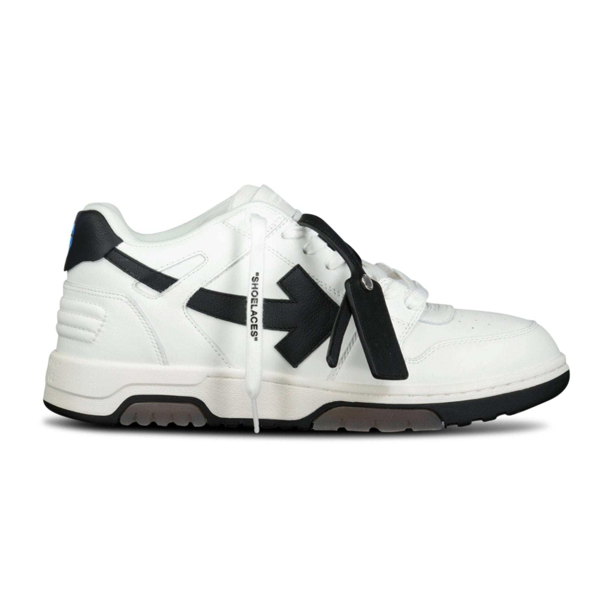 Off-White Out Of Office Calf Leather Trainer White & Black