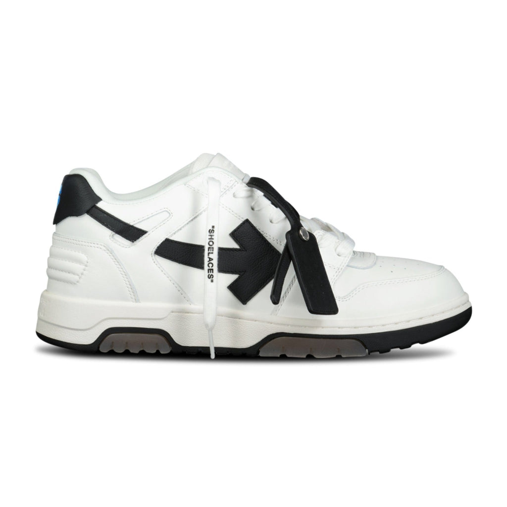 Off-White Out Of Office Calf Leather Trainer White & Black - Boinclo ltd - Outlet Sale Under Retail