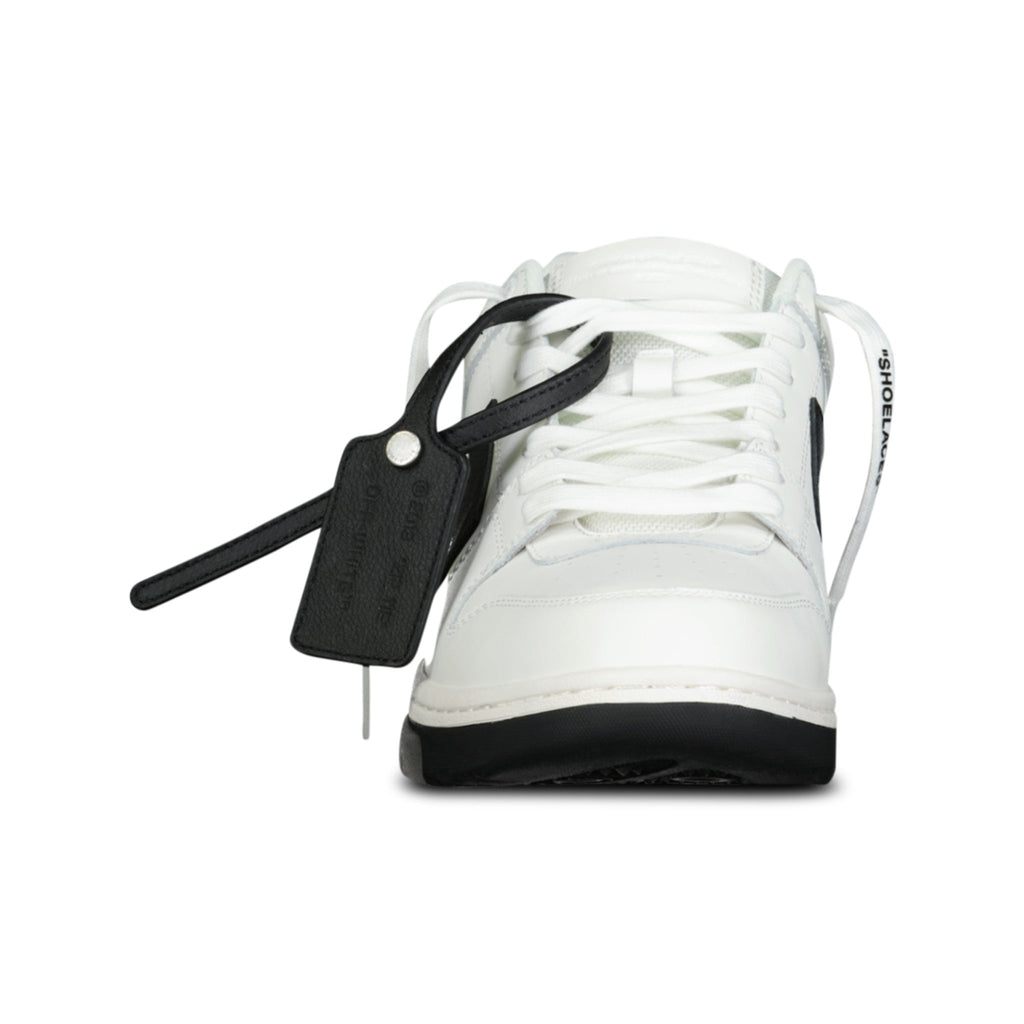 Off-White Out Of Office Calf Leather Trainer White & Black - Boinclo ltd - Outlet Sale Under Retail