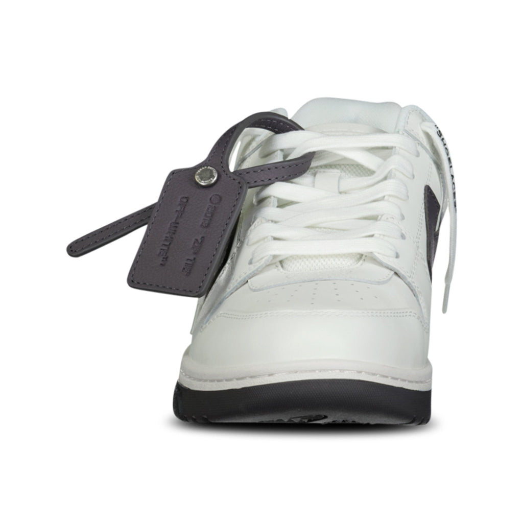 Off-White 'Out Of Office' Calf Leather Trainer White & Dark Grey - Boinclo ltd - Outlet Sale Under Retail