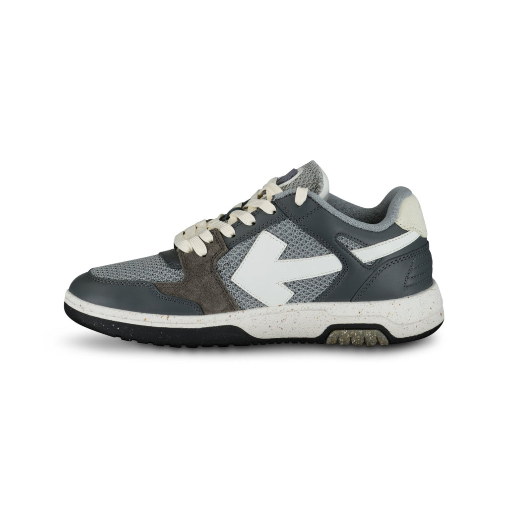 OFF-WHITE OUT OF OFFICE LOW MESH TRAINERS GREY - Boinclo ltd - Outlet Sale Under Retail