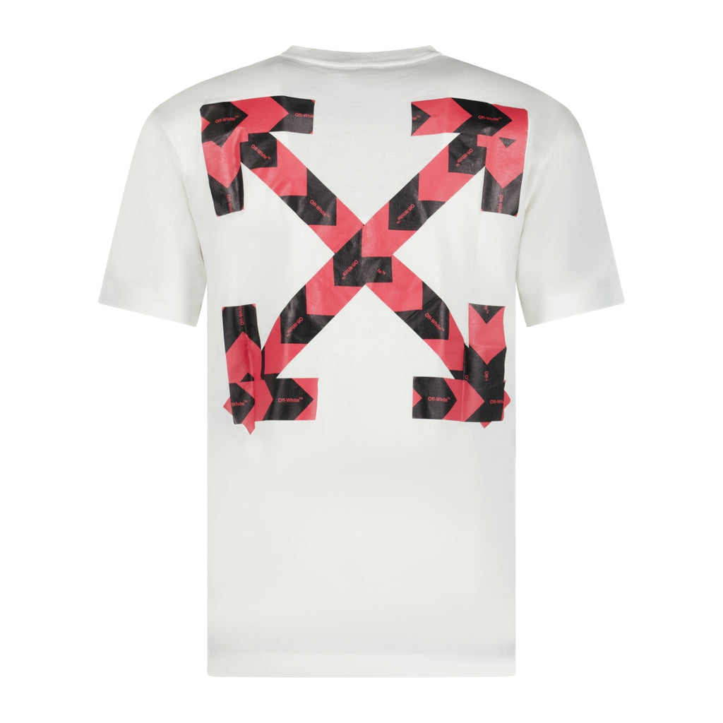 Off-White Squared Arrow Pocket Logo T-shirt White - Boinclo ltd - Outlet Sale Under Retail