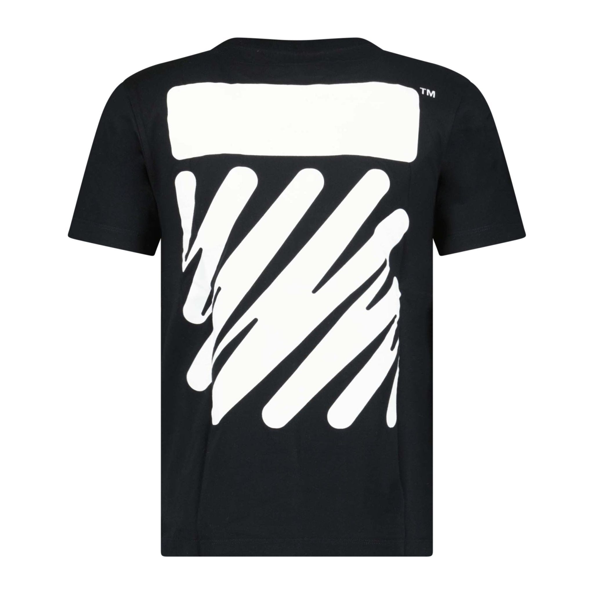 Off-White Wave Diagonal Logo T-Shirt Black | Boinclo ltd | Outlet Sale
