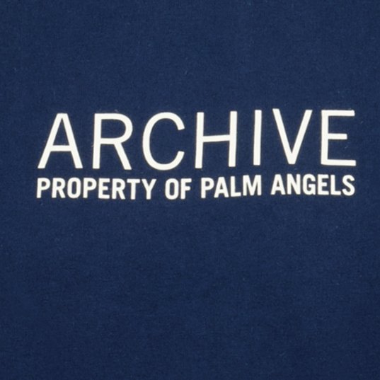 Palm Angels Archive Logo T-Shirt Navy - Boinclo ltd - Outlet Sale Under Retail