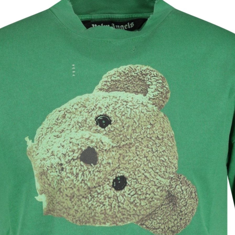 Palm Angels 'Kill The Bear' T-Shirt Green - Boinclo ltd - Outlet Sale Under Retail
