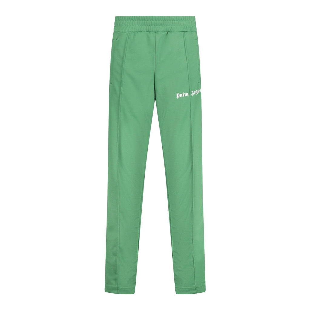 Palm Angels Logo Track Pants Green - Boinclo ltd - Outlet Sale Under Retail