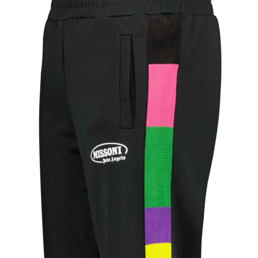Palm Angels X Missoni Logo Track Pants Black - Boinclo ltd - Outlet Sale Under Retail