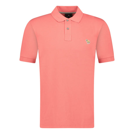 Paul Smith Zebra Logo Polo T-Shirt Peach - Boinclo ltd - Outlet Sale Under Retail