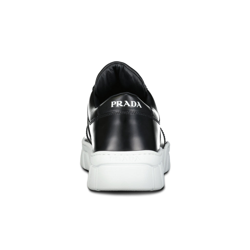 Prada 'Fly Block' Triangle Logo Trainers Black - Boinclo ltd - Outlet Sale Under Retail