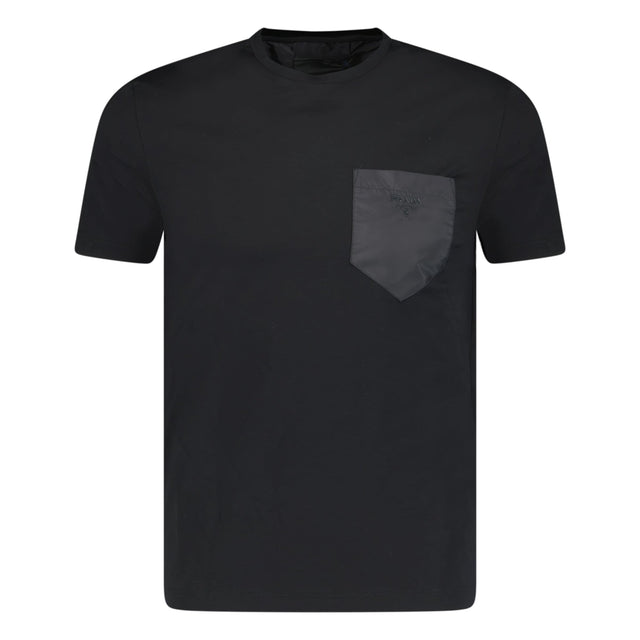 Prada Nylon Pocket T-Shirt Black - Boinclo ltd - Outlet Sale Under Retail