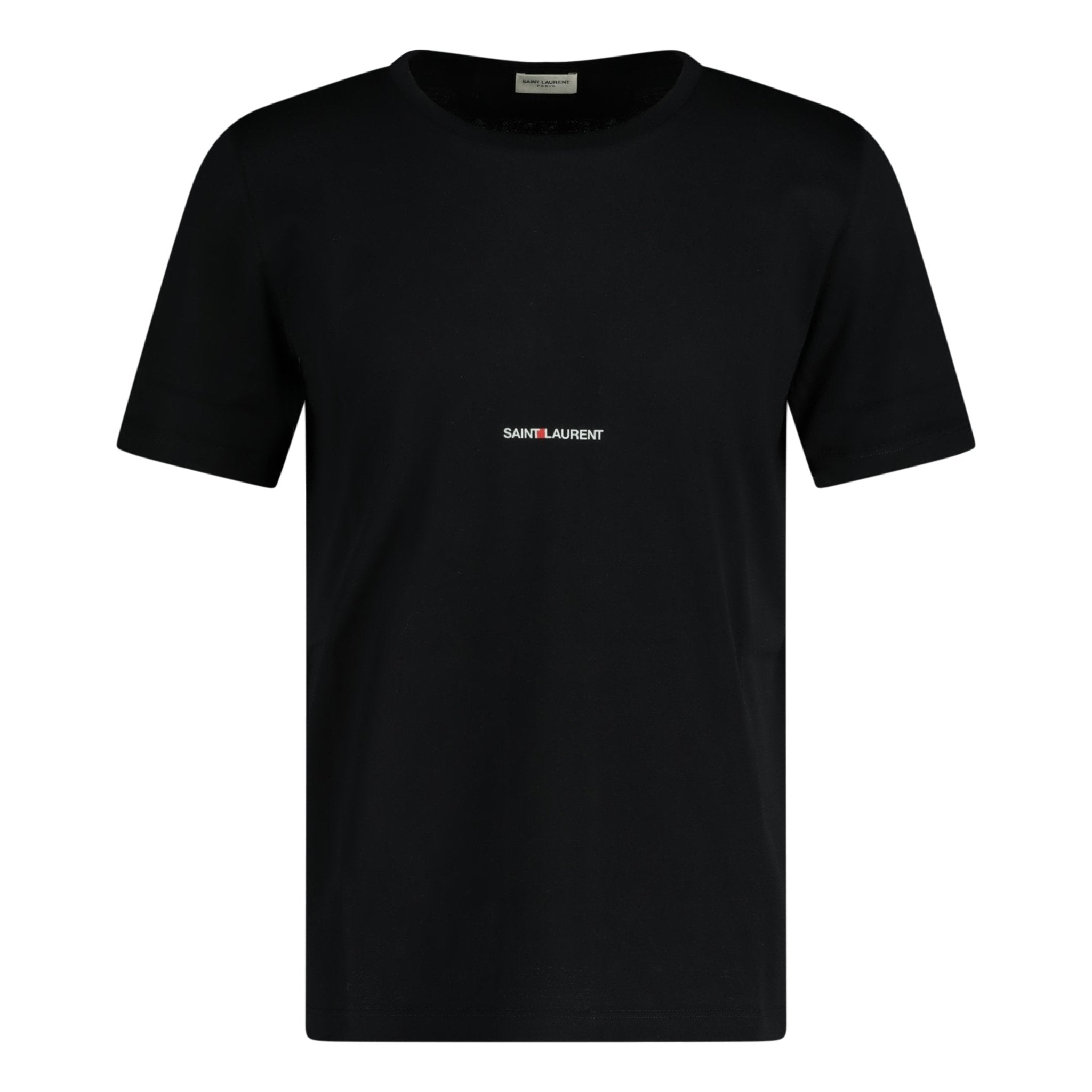 Saint Laurent Box Logo T-shirt Black