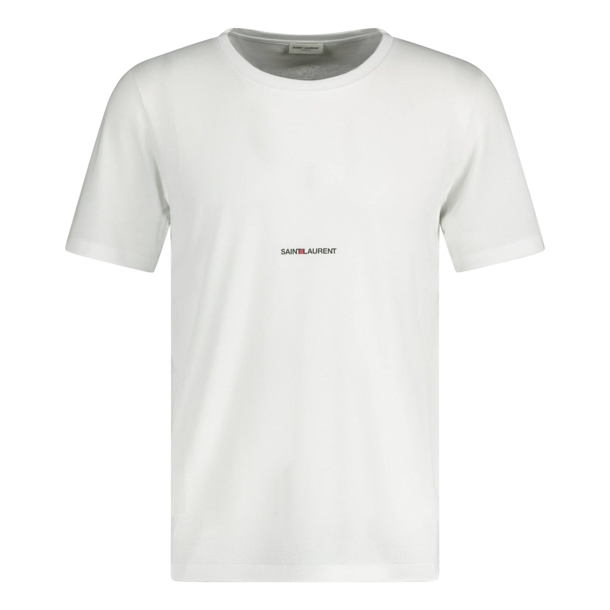 ilt fangst fire gange Saint Laurent Box Logo T-shirt White | Boinclo ltd | Outlet Sale