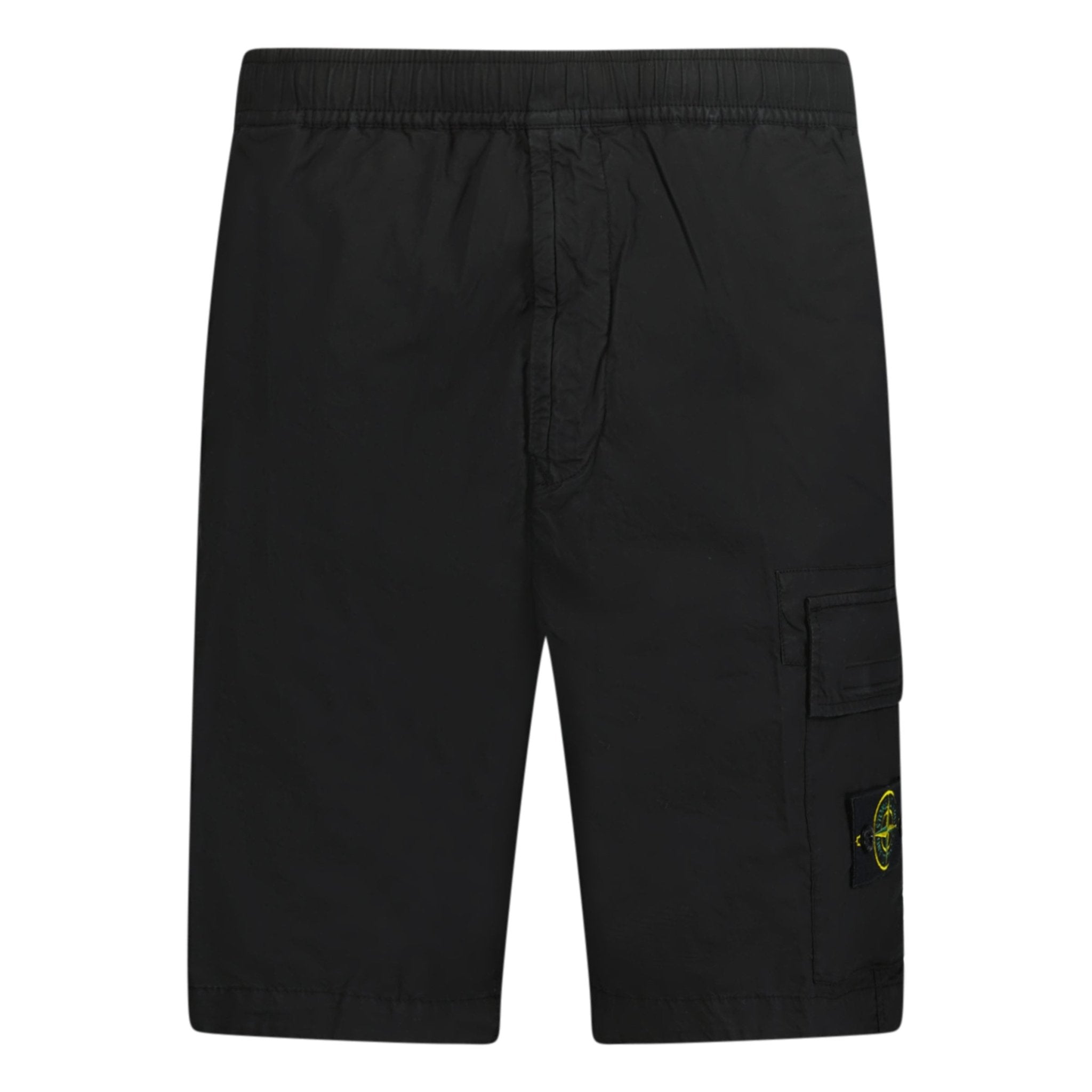 Stone Island Bermuda Cargo Shorts Black