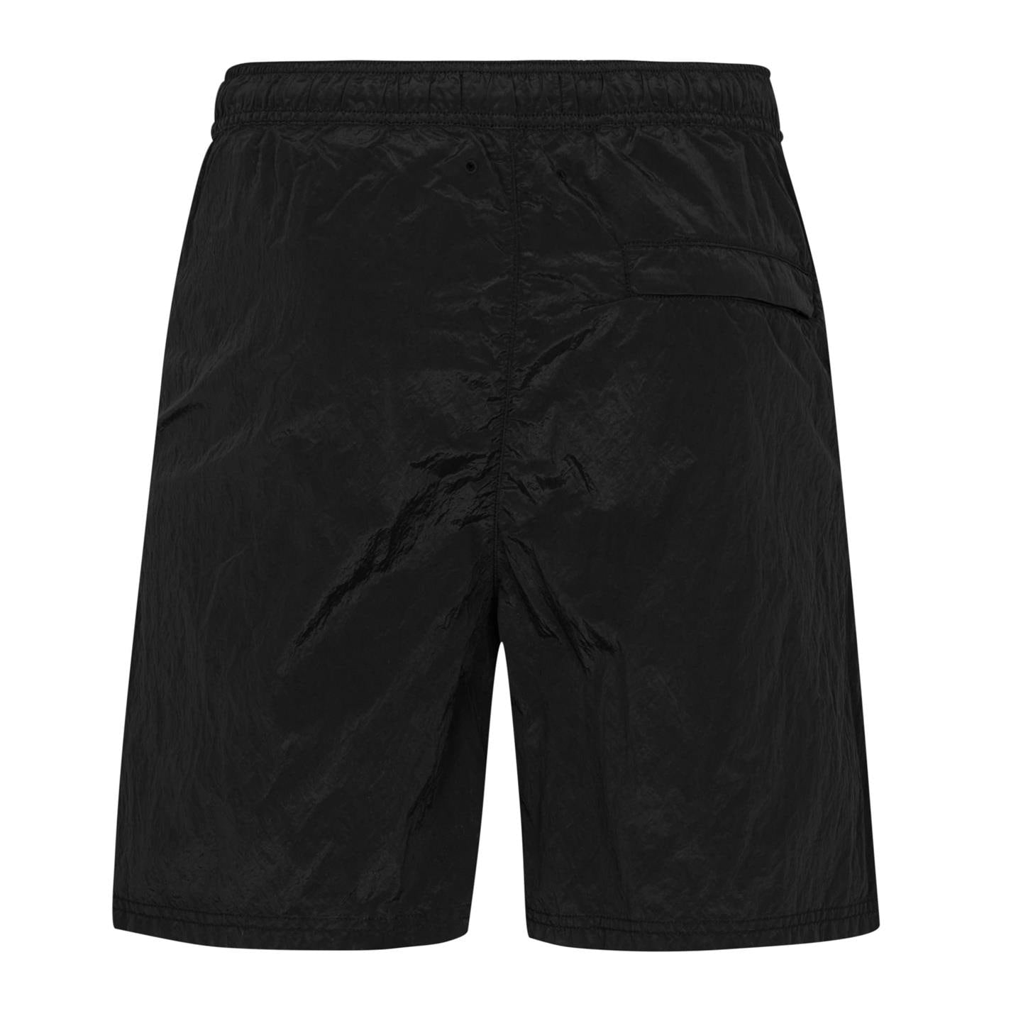 Stone Island Chrome Swim Shorts Black | Boinclo ltd | Outlet Sale