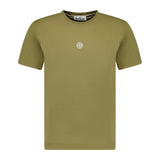 Stone Island Compass Print Logo T-Shirt Brown - Boinclo ltd - Outlet Sale Under Retail