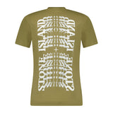 Stone Island Compass Print Logo T-Shirt Brown - Boinclo ltd - Outlet Sale Under Retail