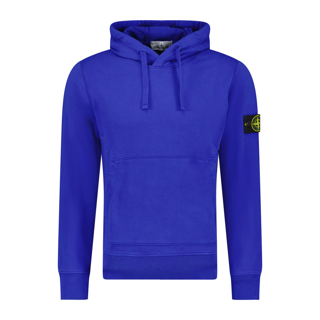 Stone Island Cotton Hoodie Sweatshirt Blue - Boinclo ltd - Outlet Sale Under Retail