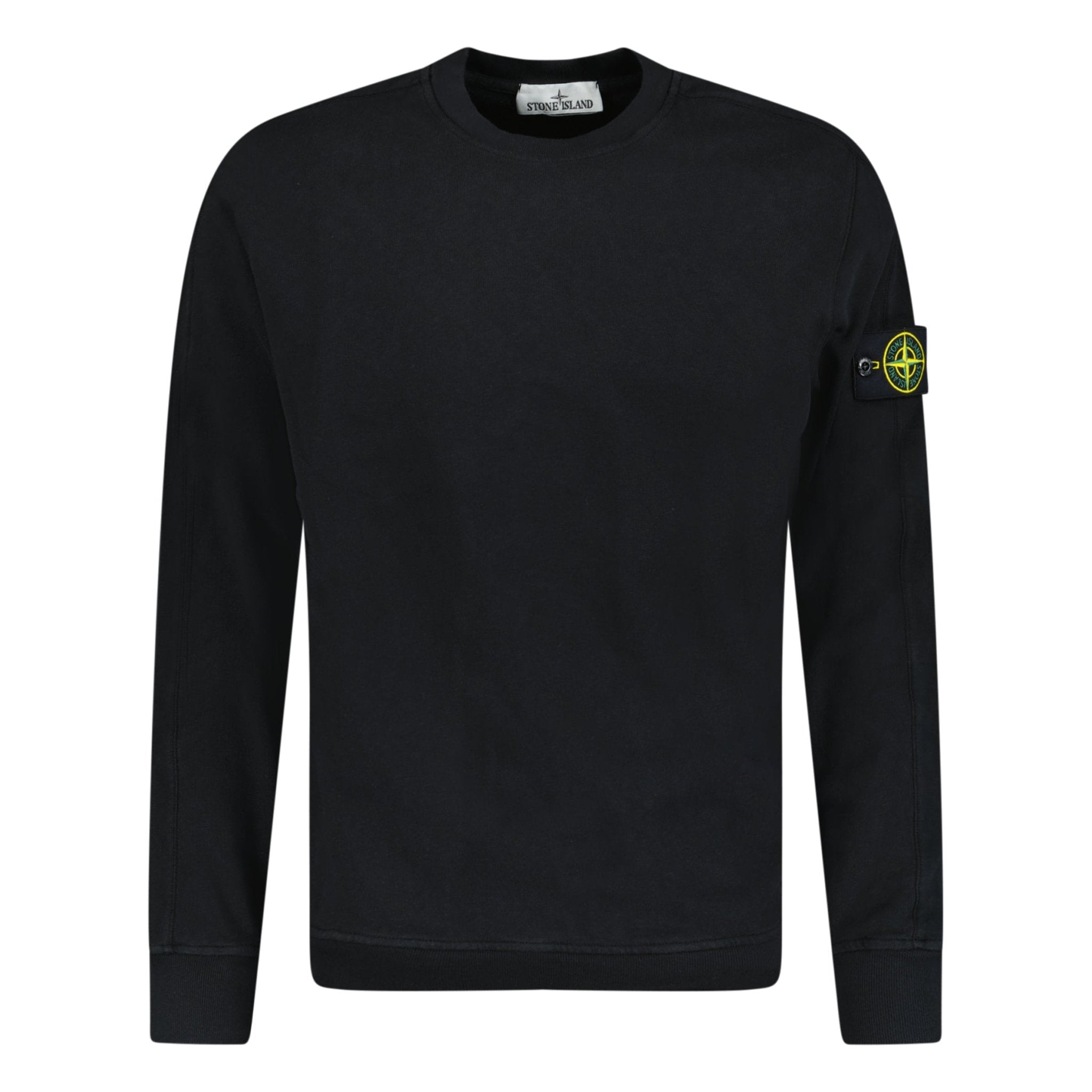Stone Island Cotton Sweatshirt Black