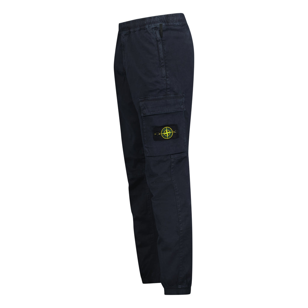 Stone Island Cuffed Cargo Trousers Navy - Boinclo ltd - Outlet Sale Under Retail