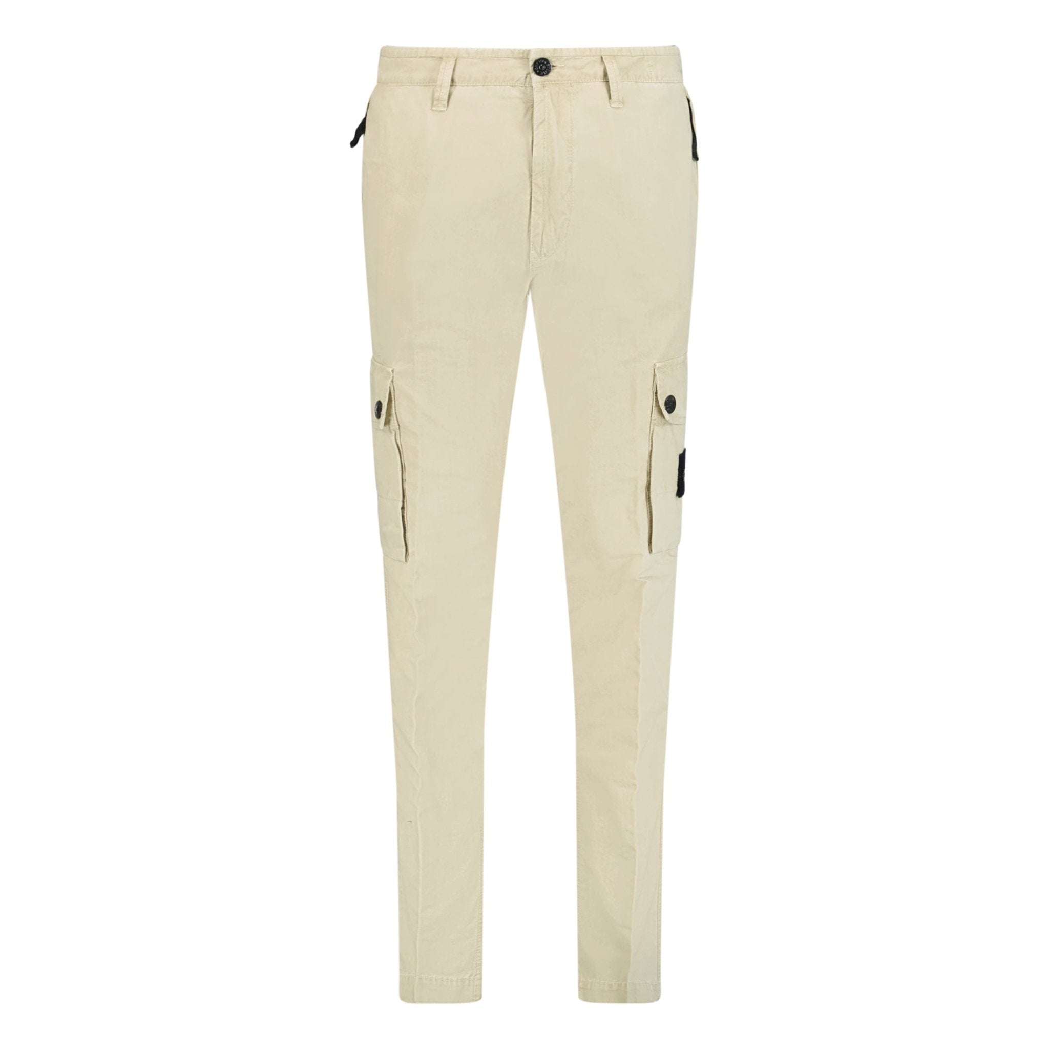 Stone Island Slim Cargo Trousers Beige