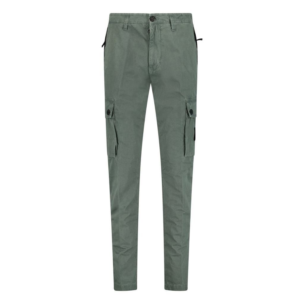 Stone Island Slim Cargo Trousers Dusk Green - Boinclo ltd - Outlet Sale Under Retail