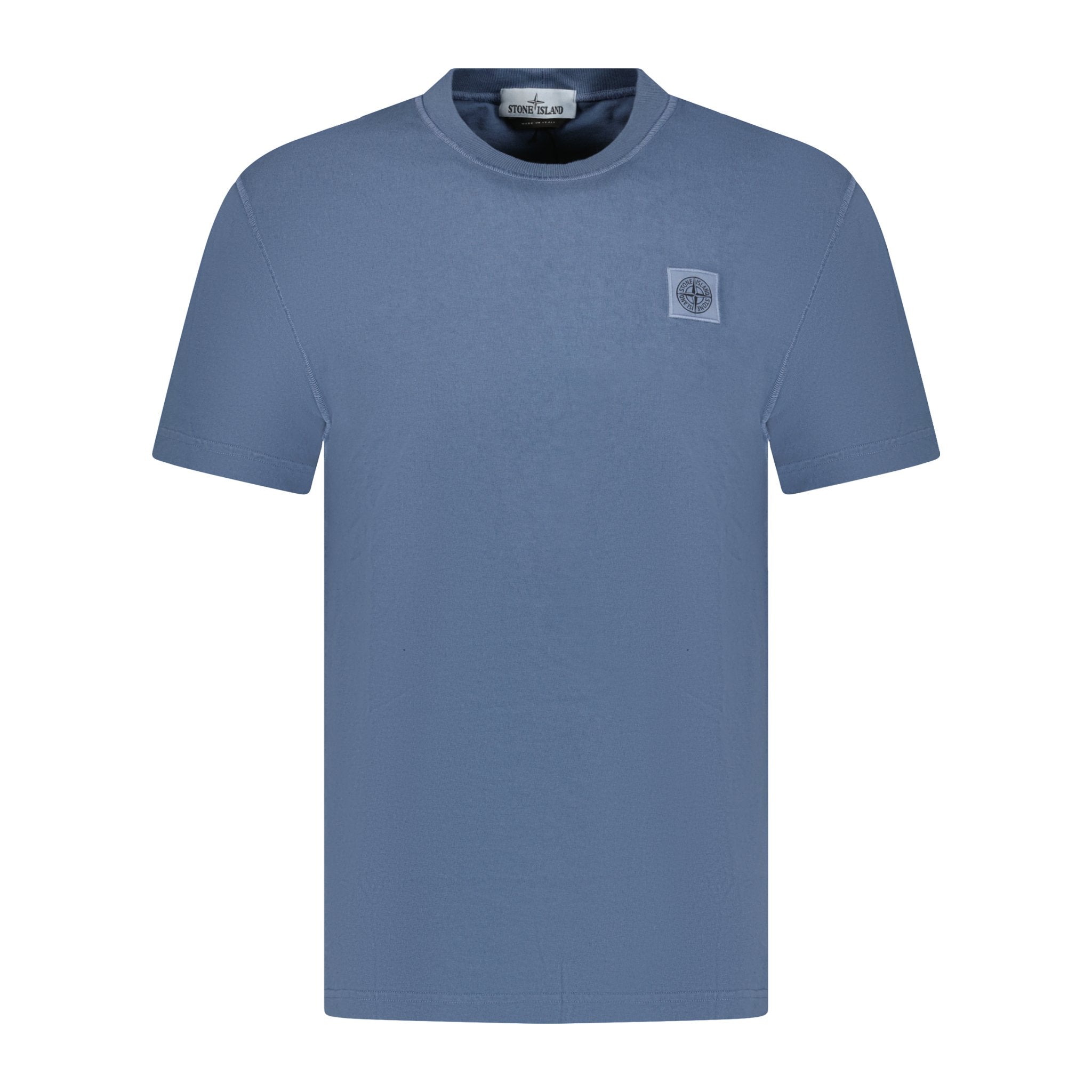 Stone Island Small Chest Logo T-Shirt Blue