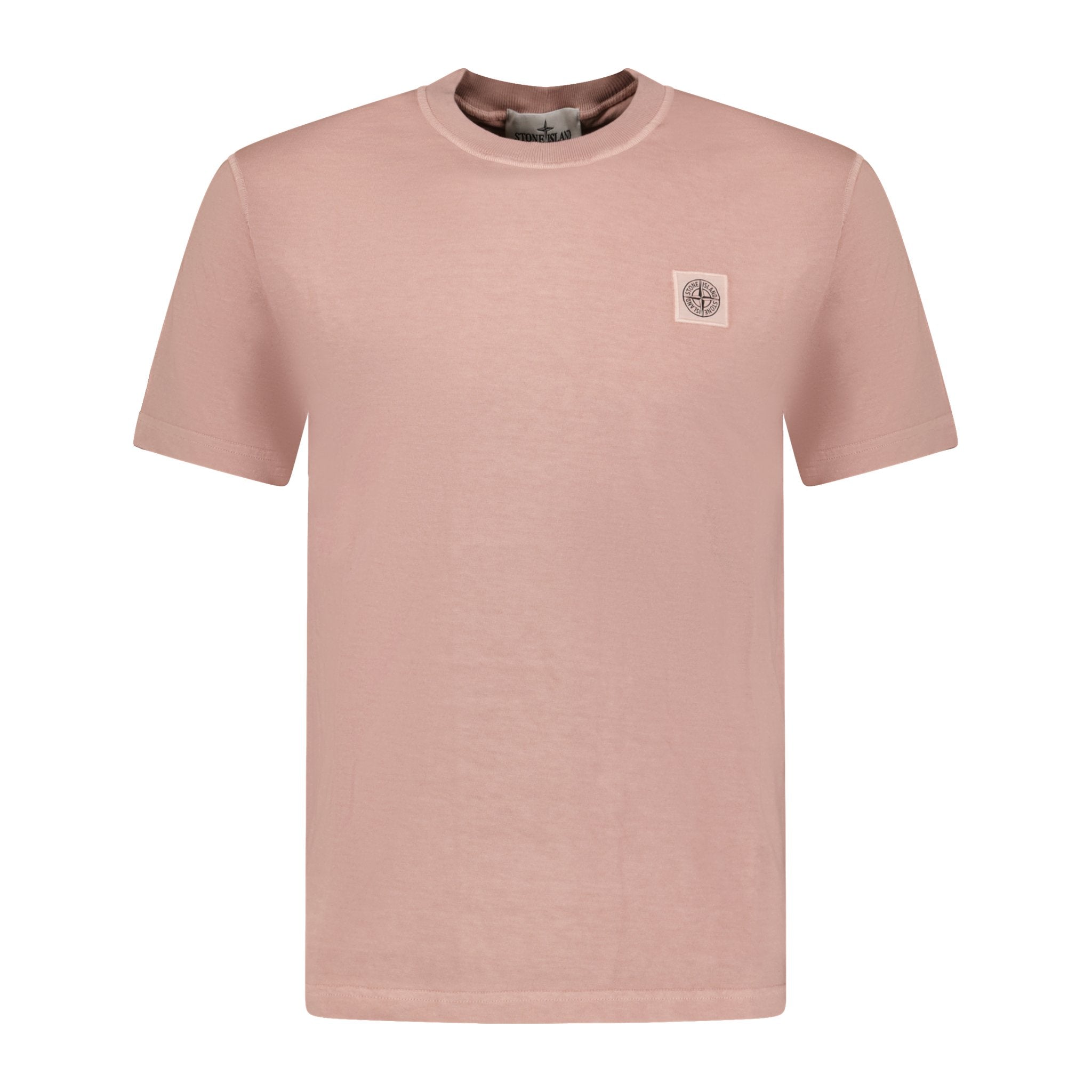Stone Island Small Chest Logo T-Shirt Pastel Pink