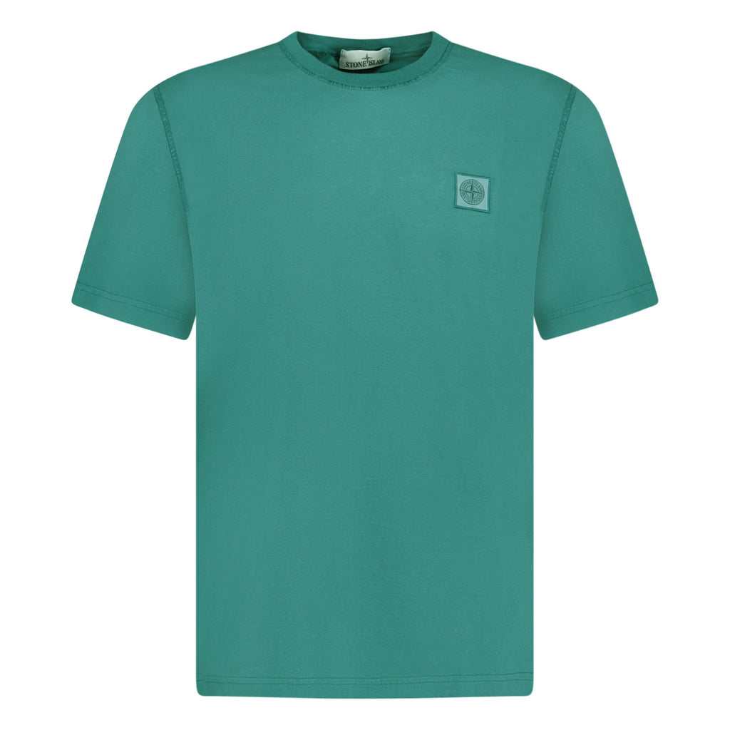 Stone Island Small Green Chest Logo T-Shirt Forest Green - Boinclo ltd - Outlet Sale Under Retail