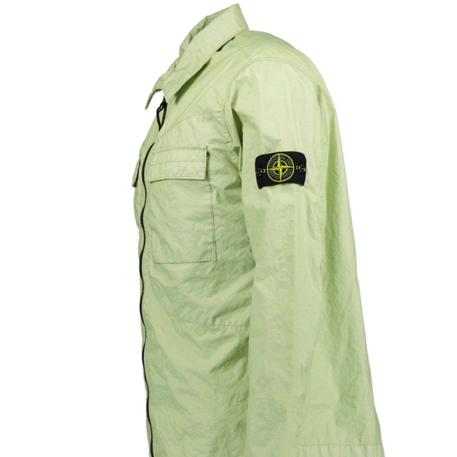 STONE ISLAND ZIP OVERSHIRT