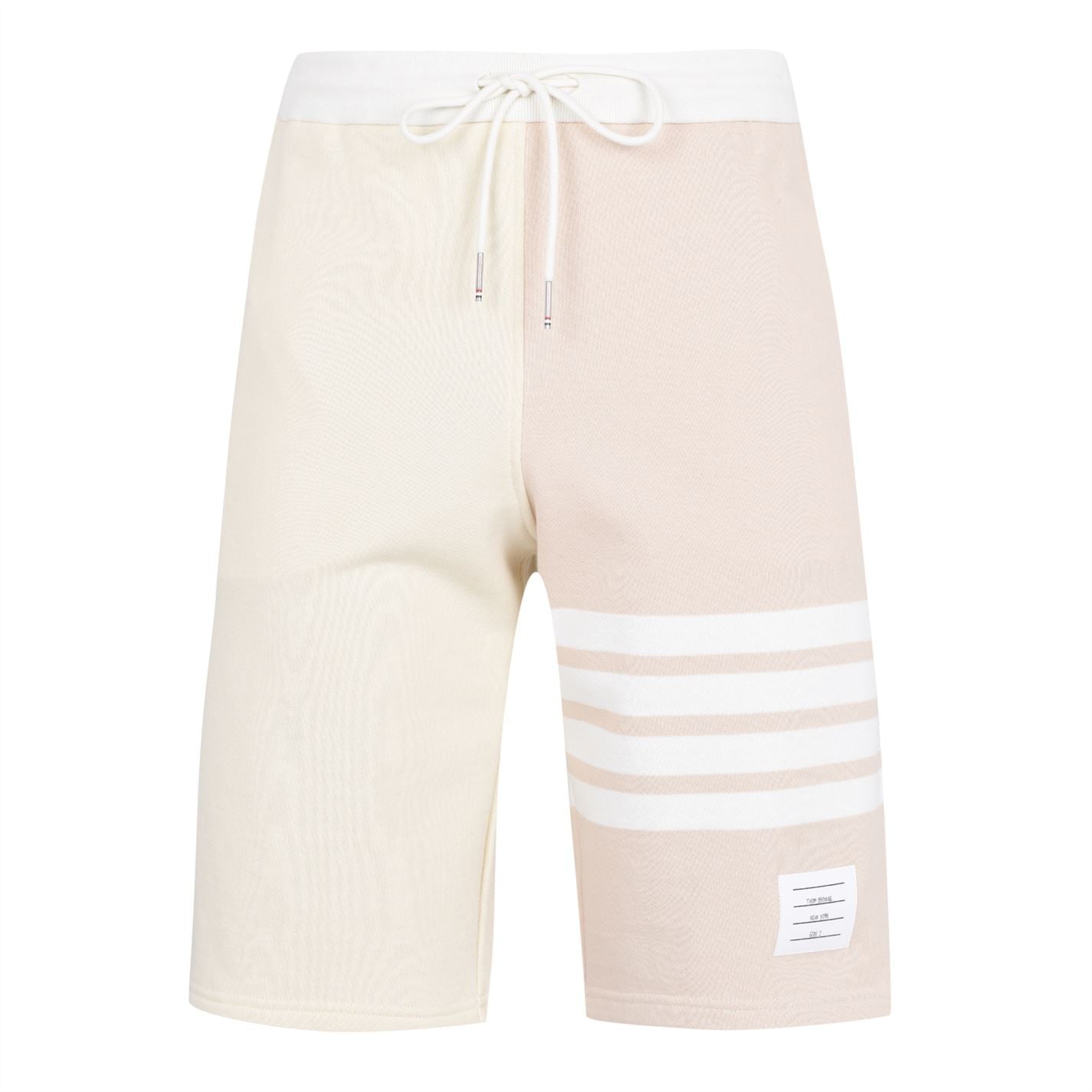 Thom Browne Four Bar Shorts Tonal White