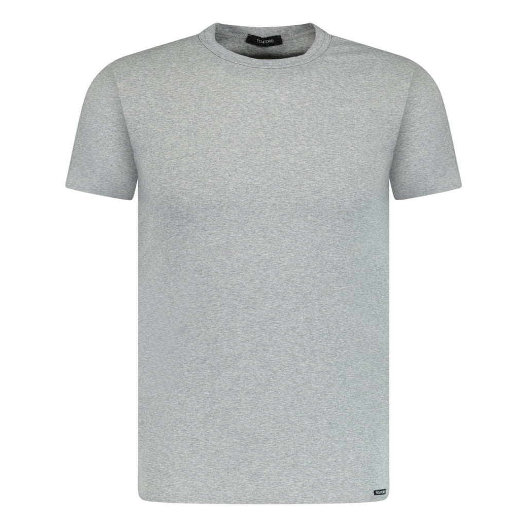 Tom Ford TF Crew Neck T-Shirt Grey - Boinclo ltd - Outlet Sale Under Retail